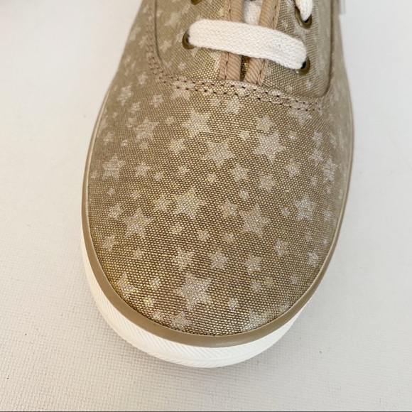 Keds Champion Star Fashion Gold Sneakers - Size 9 - Picture 2 of 14